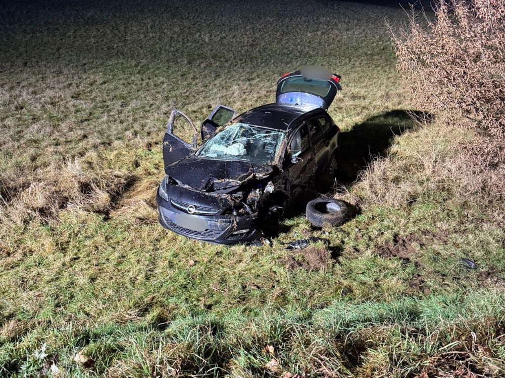 20. Dezember 2025 – Verkehrsunfall, L382 Otterberg – Schneckenhausen